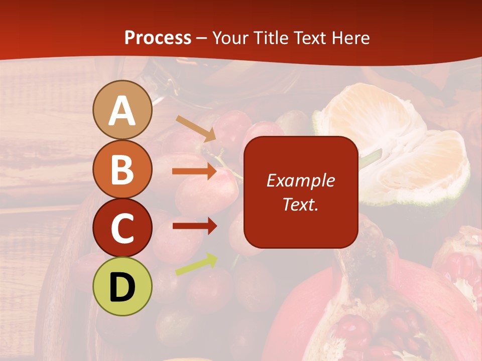 Wine Organic Red PowerPoint Template