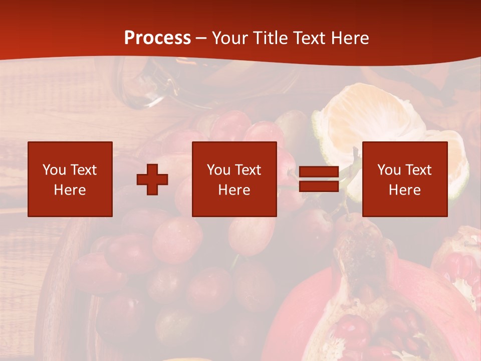 Wine Organic Red PowerPoint Template