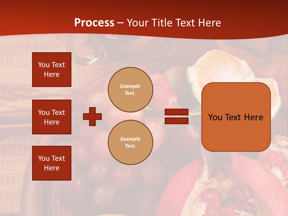Wine Organic Red PowerPoint Template