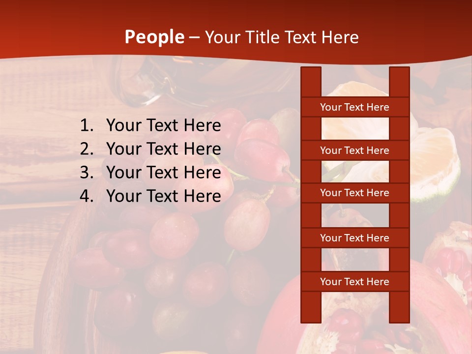 Wine Organic Red PowerPoint Template