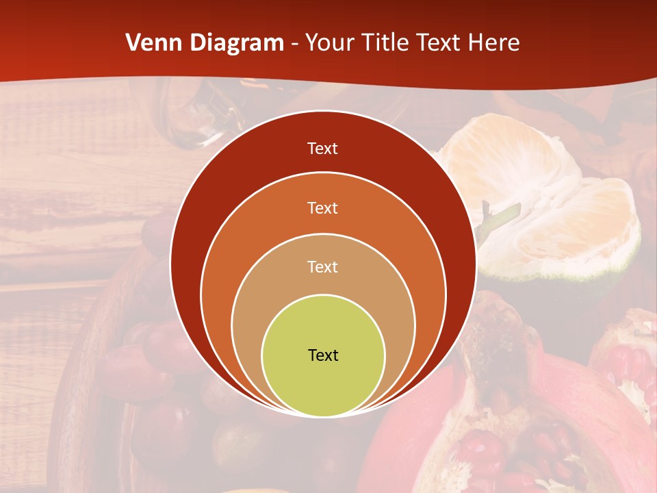 Wine Organic Red PowerPoint Template