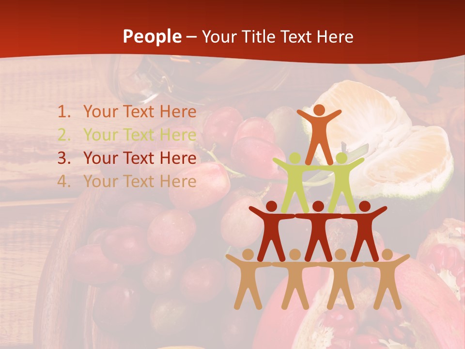 Wine Organic Red PowerPoint Template