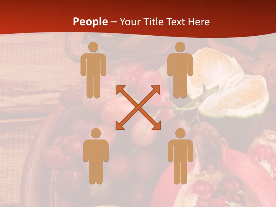 Wine Organic Red PowerPoint Template