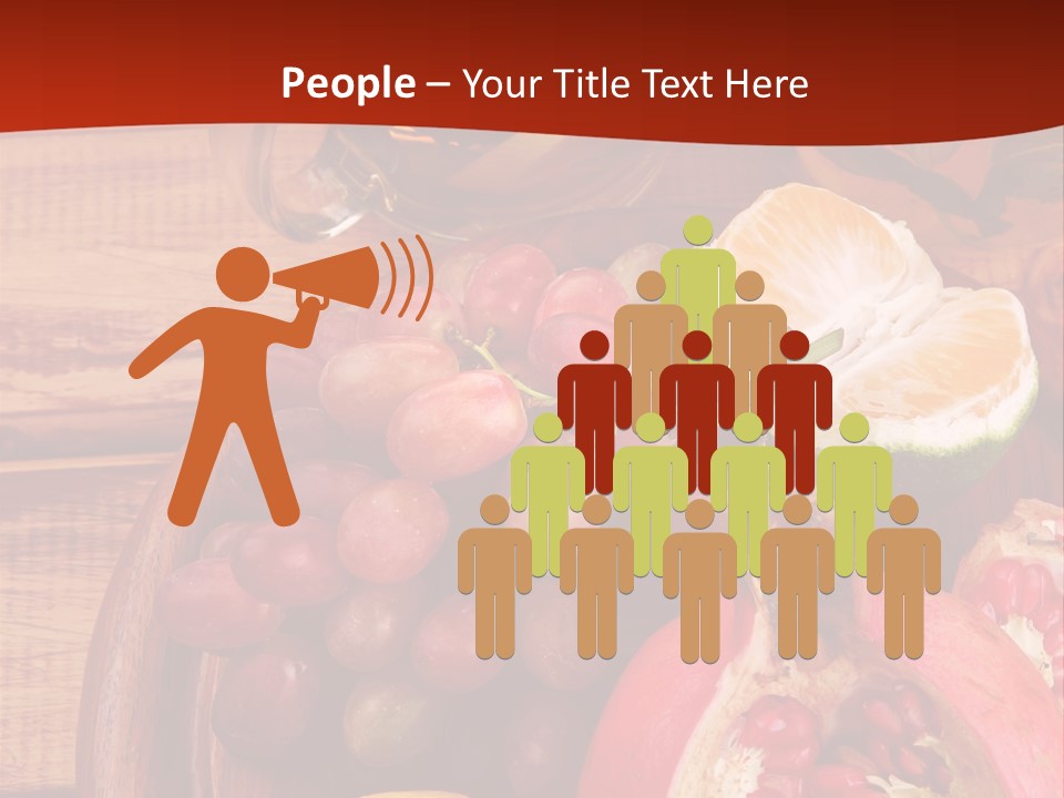 Wine Organic Red PowerPoint Template