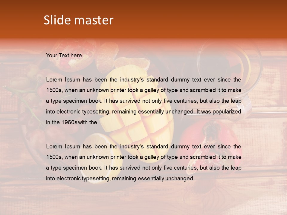 Branch Vitamins Mug PowerPoint Template