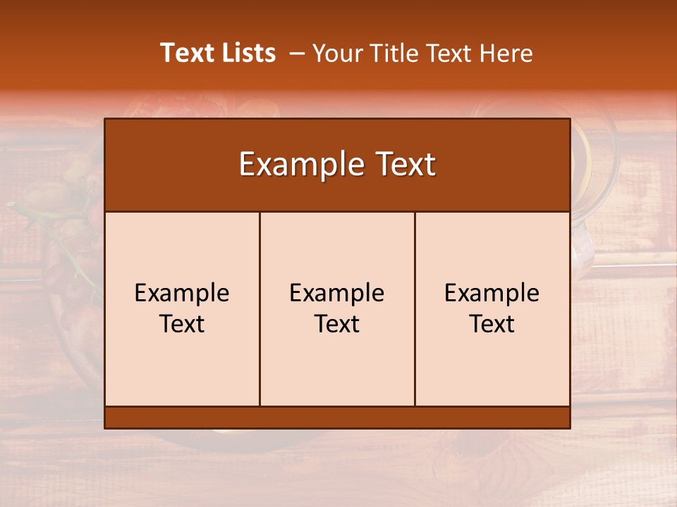 Branch Vitamins Mug PowerPoint Template