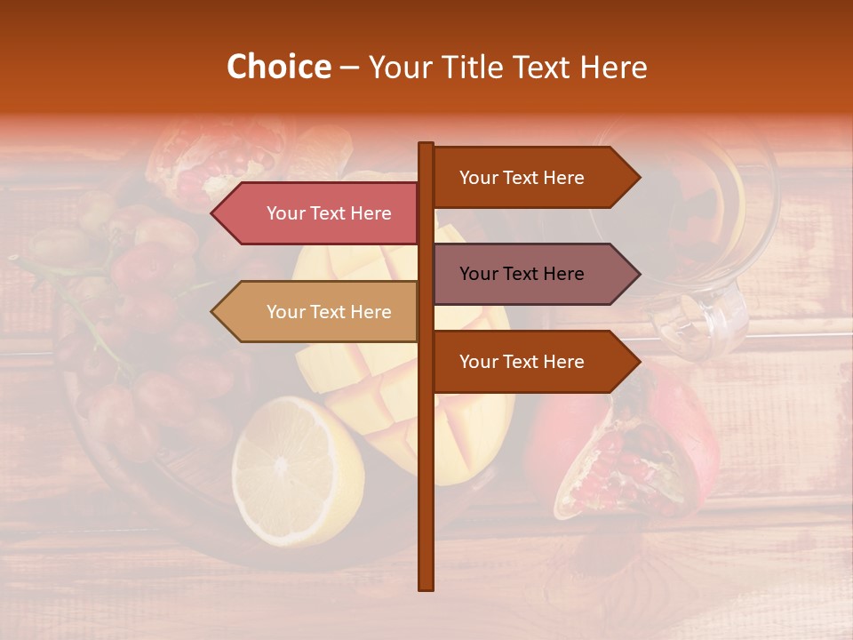 Branch Vitamins Mug PowerPoint Template