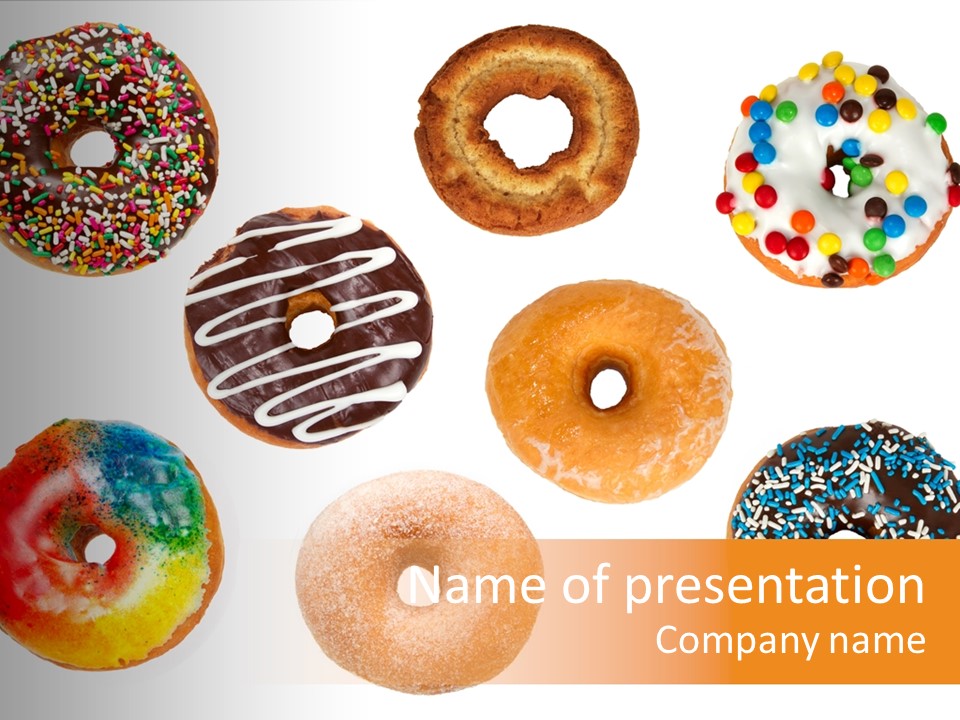 Box Donuts PowerPoint Template
