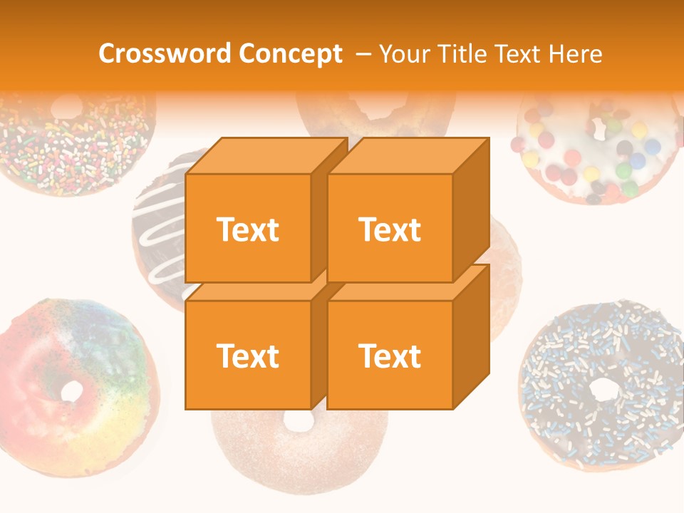 Box Donuts PowerPoint Template