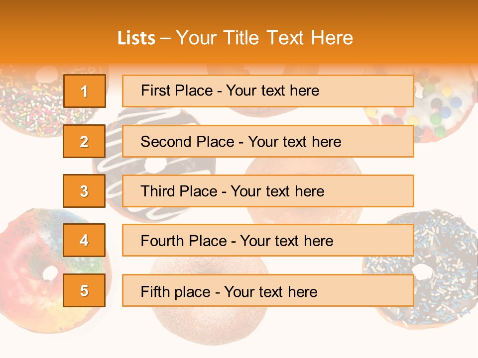 Box Donuts PowerPoint Template