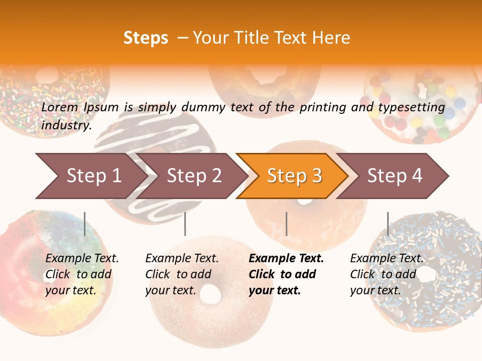 Box Donuts PowerPoint Template