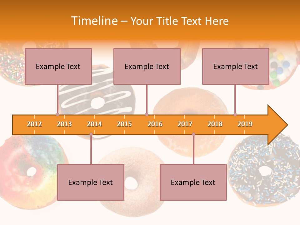 Box Donuts PowerPoint Template