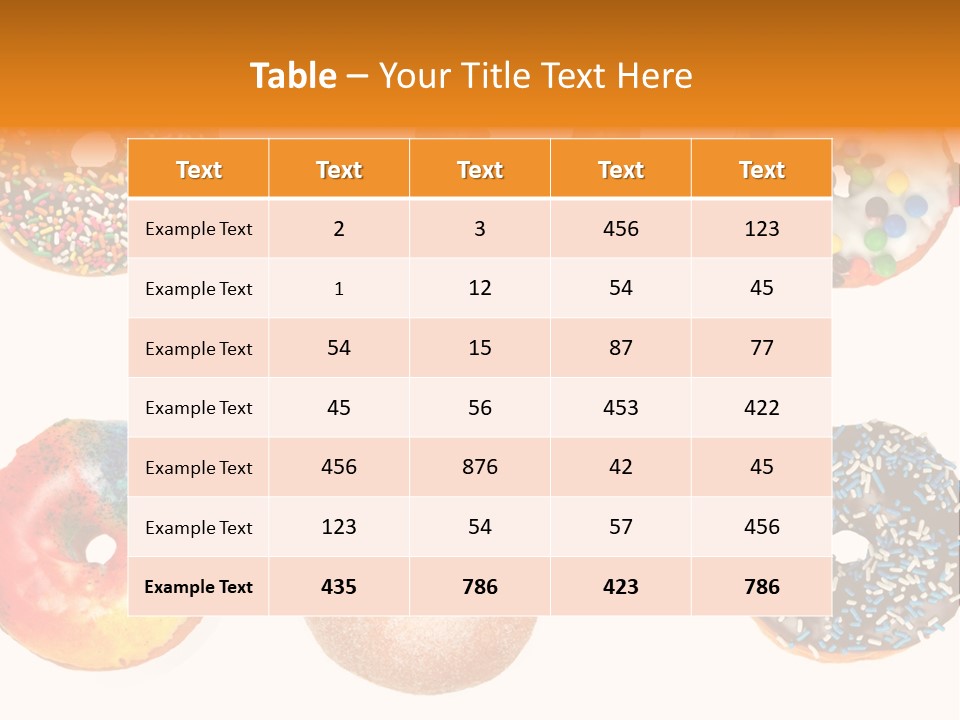 Box Donuts PowerPoint Template
