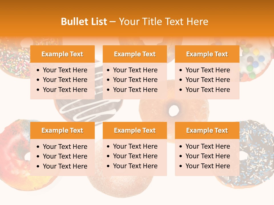 Box Donuts PowerPoint Template