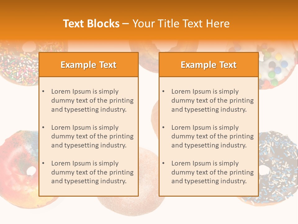 Box Donuts PowerPoint Template