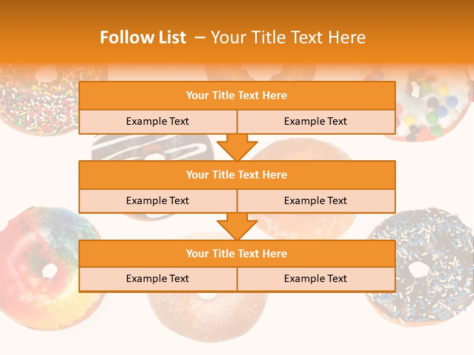 Box Donuts PowerPoint Template