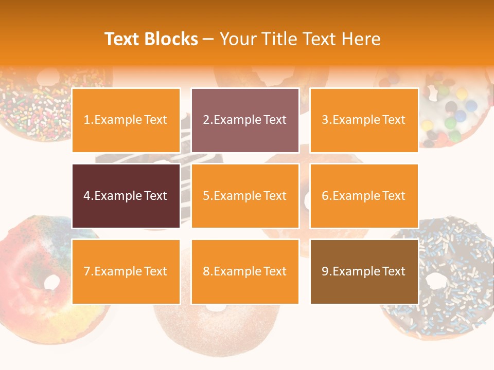 Box Donuts PowerPoint Template