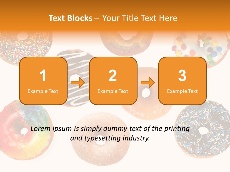 Box Donuts PowerPoint Template