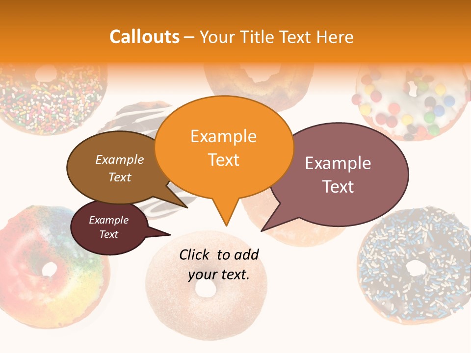 Box Donuts PowerPoint Template