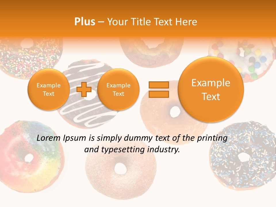 Box Donuts PowerPoint Template