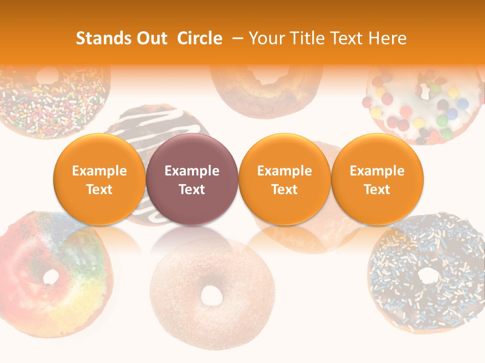 Box Donuts PowerPoint Template