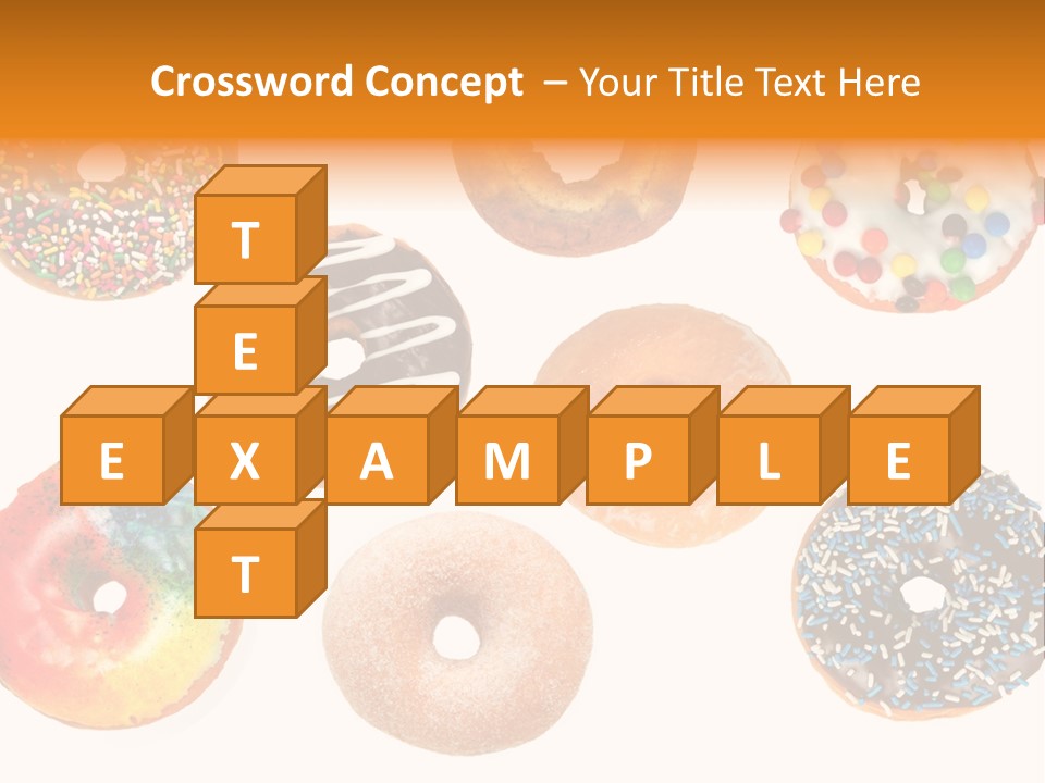 Box Donuts PowerPoint Template