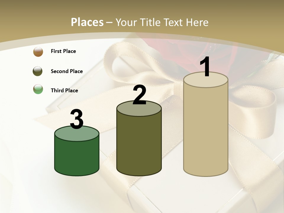 Golden Art Silk PowerPoint Template