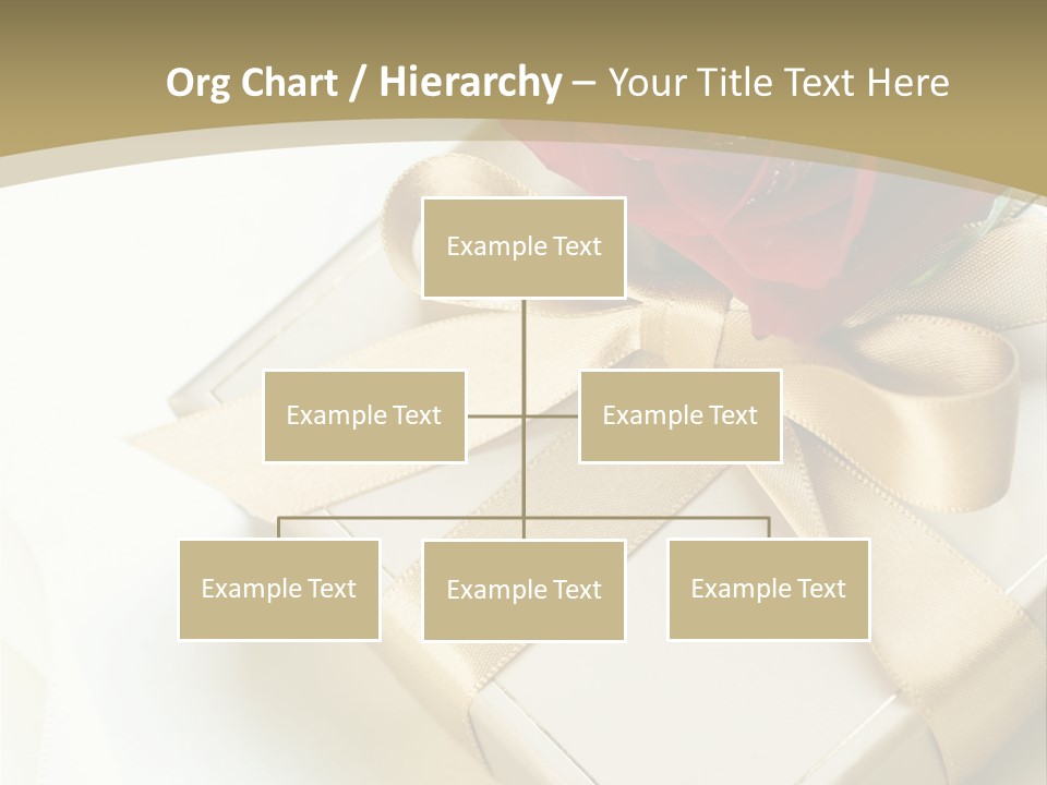 Golden Art Silk PowerPoint Template