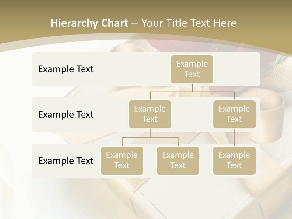 Golden Art Silk PowerPoint Template