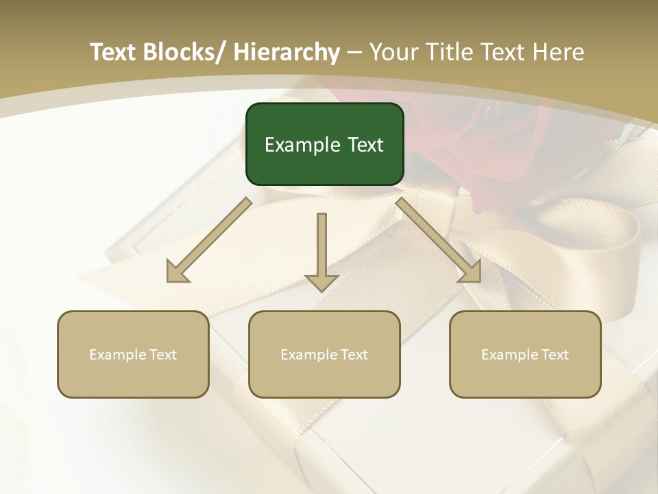 Golden Art Silk PowerPoint Template