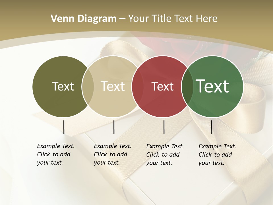 Golden Art Silk PowerPoint Template