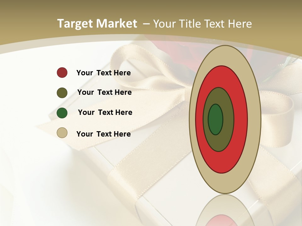 Golden Art Silk PowerPoint Template