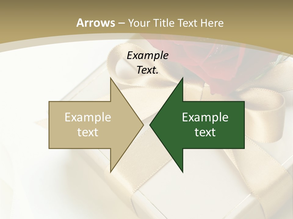 Golden Art Silk PowerPoint Template