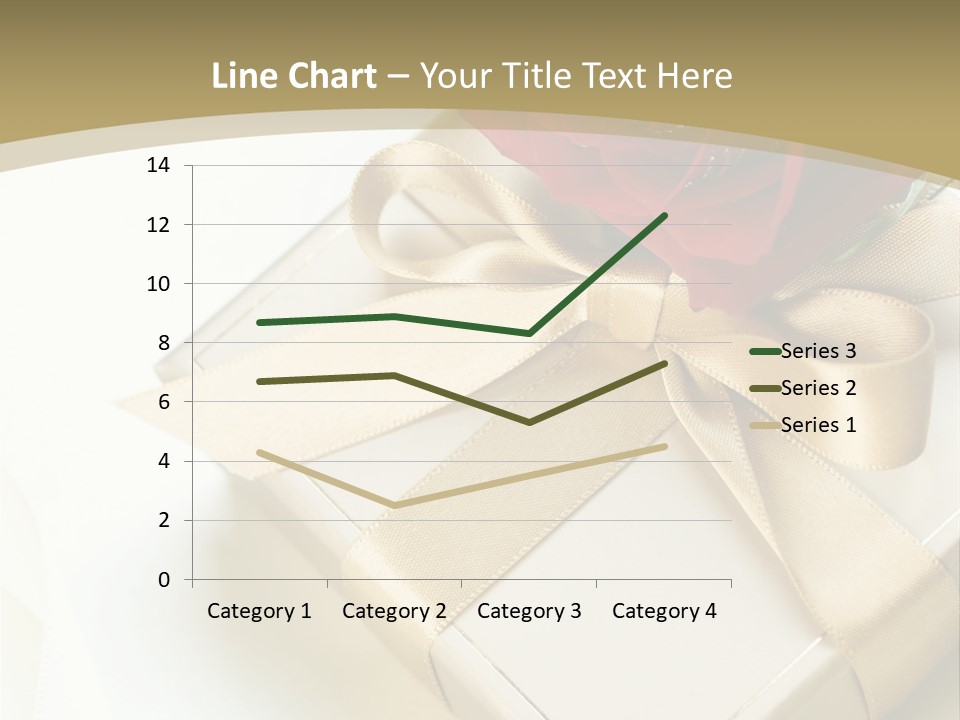 Golden Art Silk PowerPoint Template