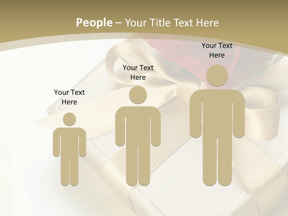 Golden Art Silk PowerPoint Template