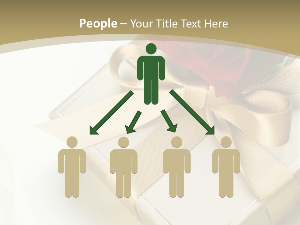 Golden Art Silk PowerPoint Template