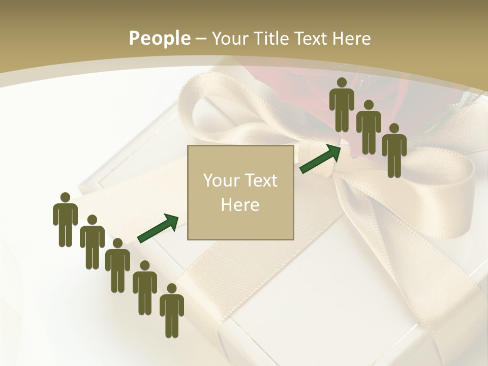 Golden Art Silk PowerPoint Template