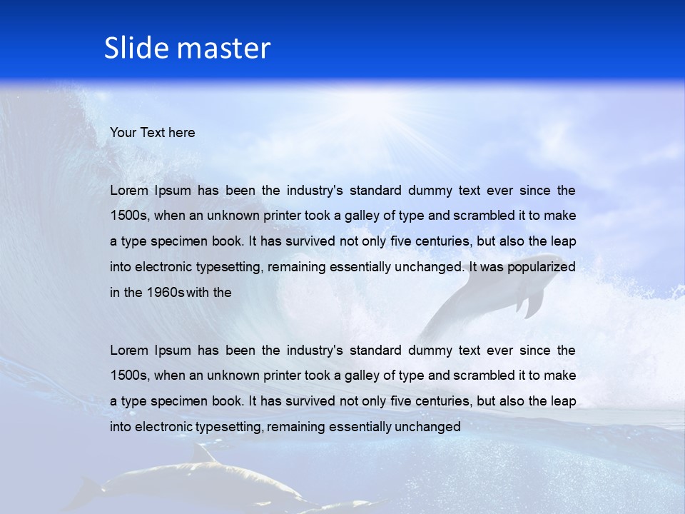 Action Animals Tropical PowerPoint Template