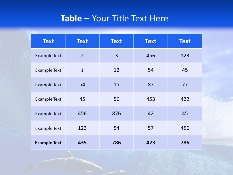 Action Animals Tropical PowerPoint Template