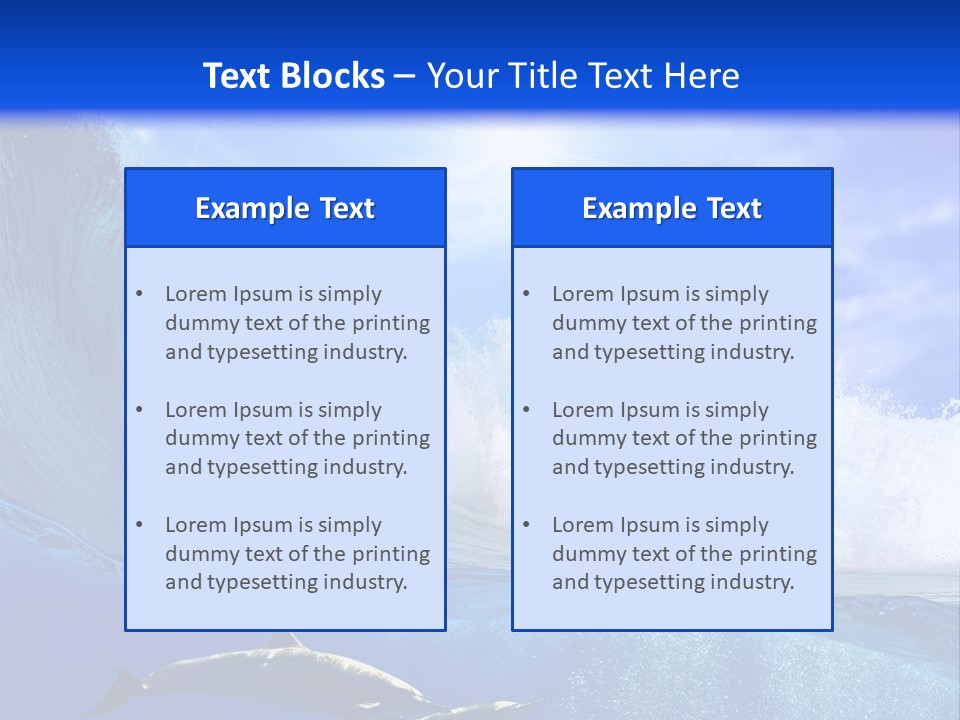 Action Animals Tropical PowerPoint Template
