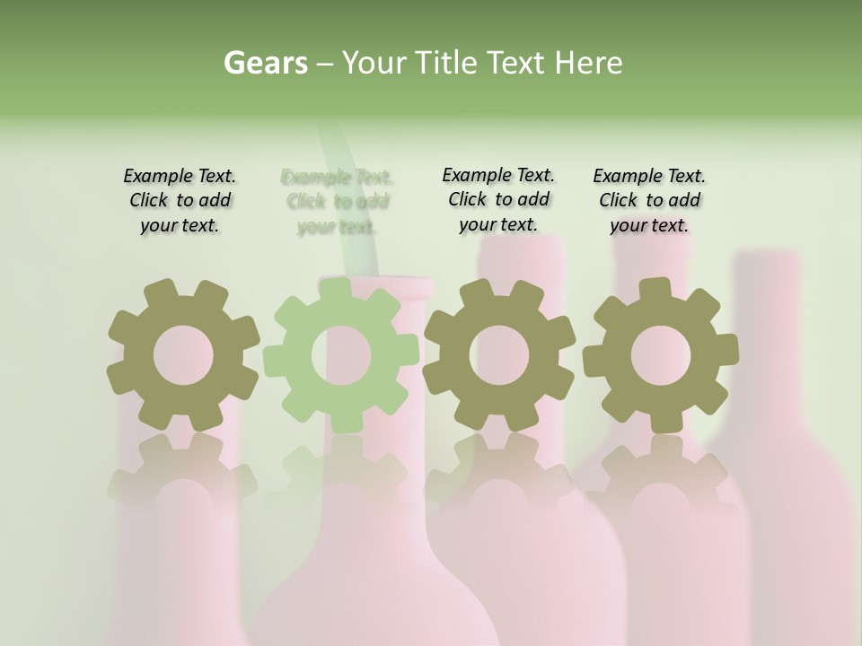 Cleanliness Studio Sensuousness PowerPoint Template