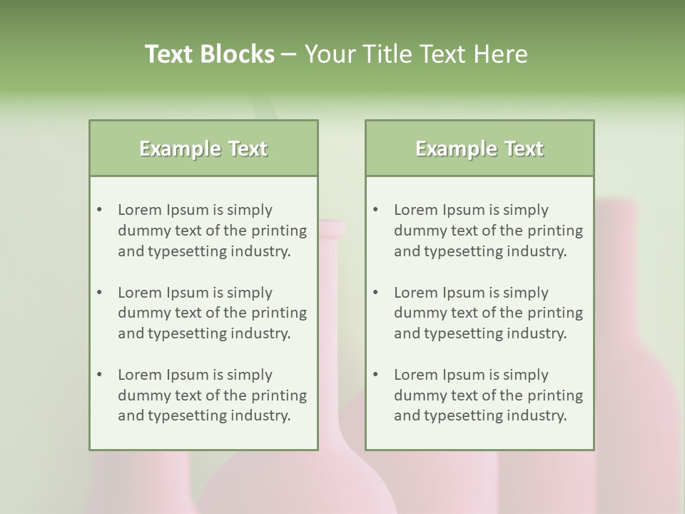 Cleanliness Studio Sensuousness PowerPoint Template
