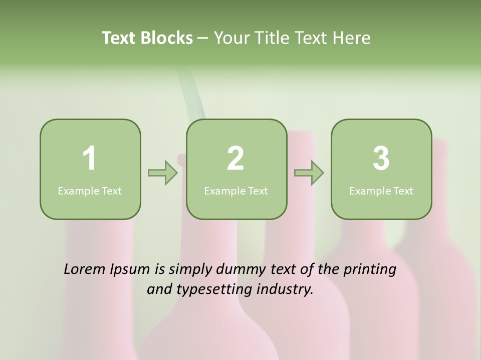 Cleanliness Studio Sensuousness PowerPoint Template