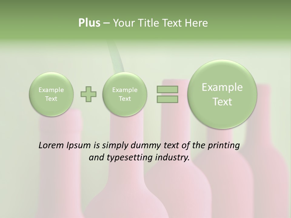 Cleanliness Studio Sensuousness PowerPoint Template