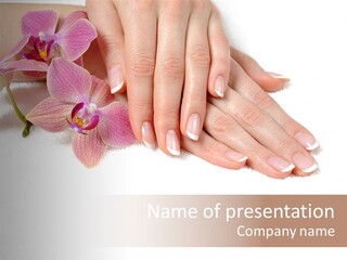 French Nails PowerPoint Template