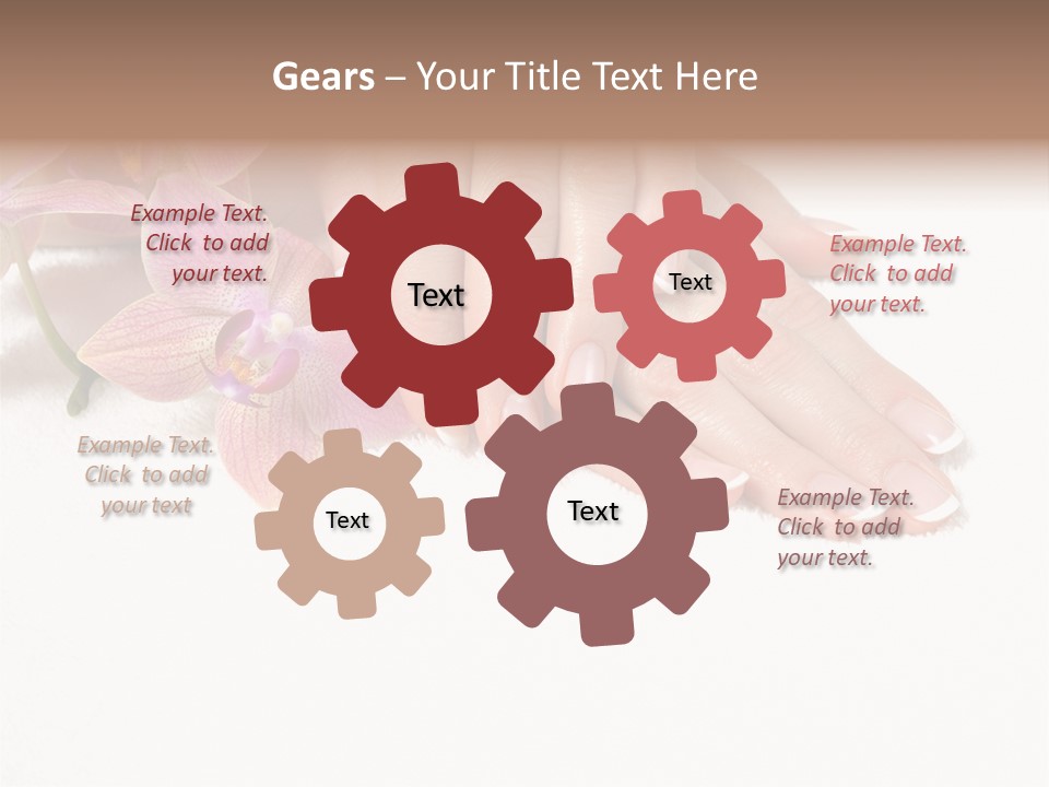 French Nails PowerPoint Template