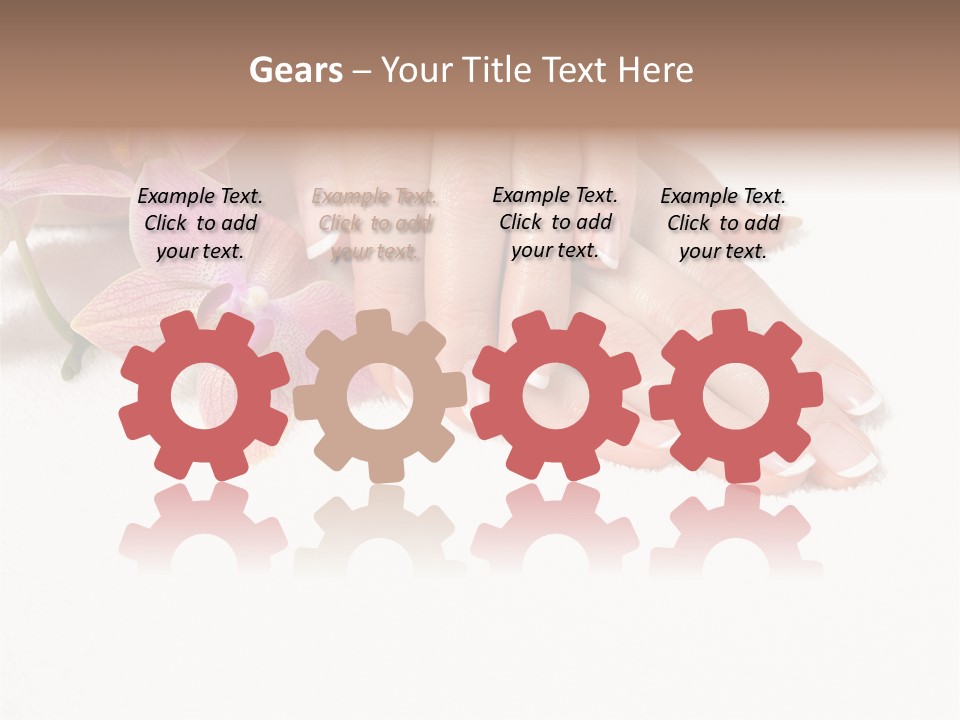 French Nails PowerPoint Template