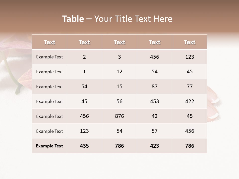 French Nails PowerPoint Template