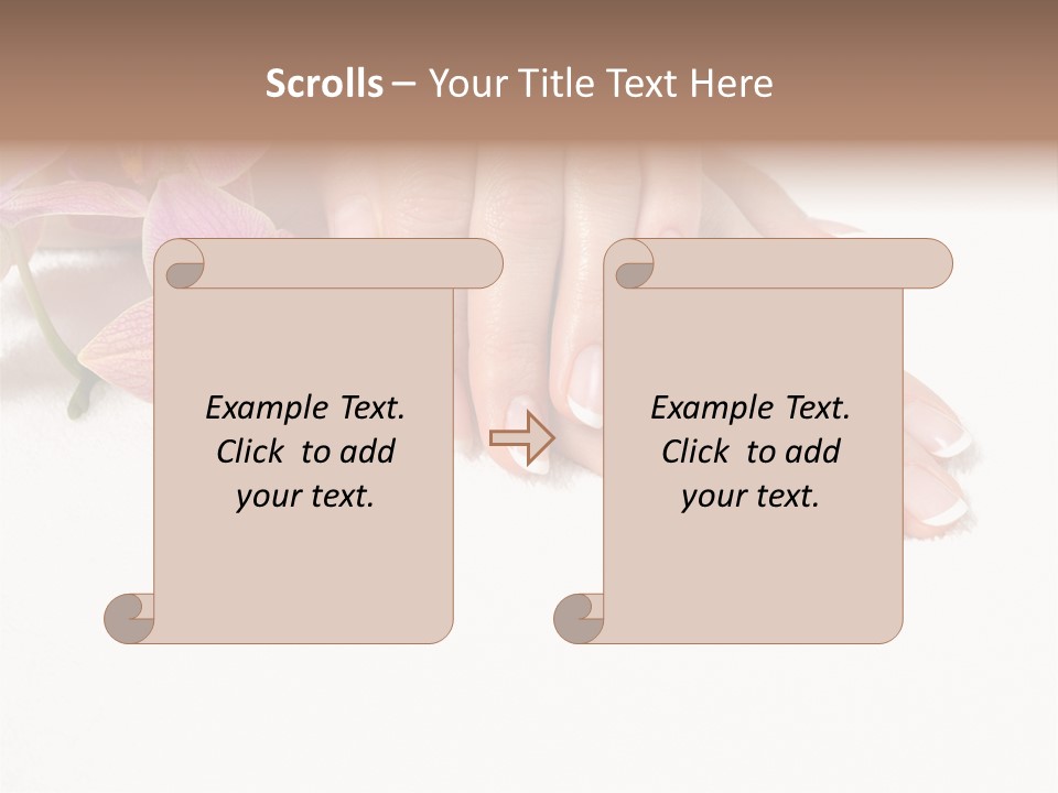 French Nails PowerPoint Template