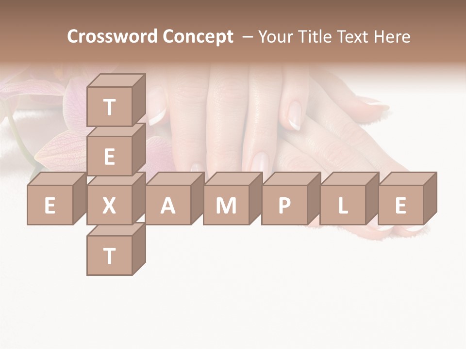 French Nails PowerPoint Template